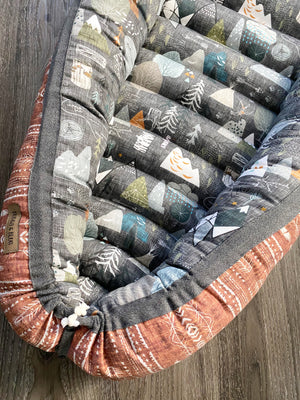 IN STOCK infant  (30” inside ) Max’s maps Baby Lounging Nest