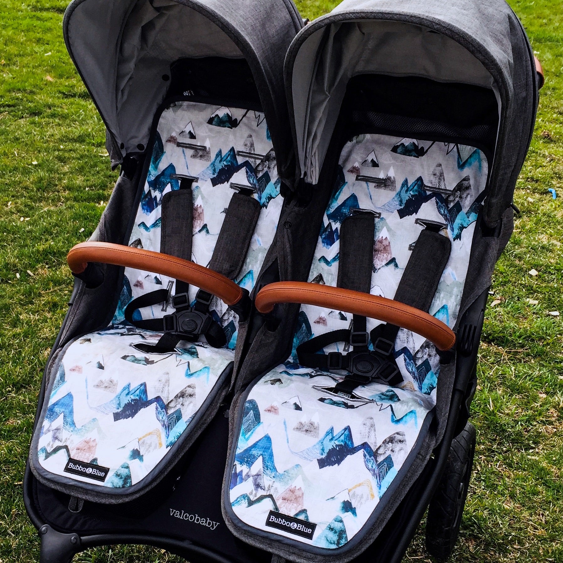 blue mountain stroller set