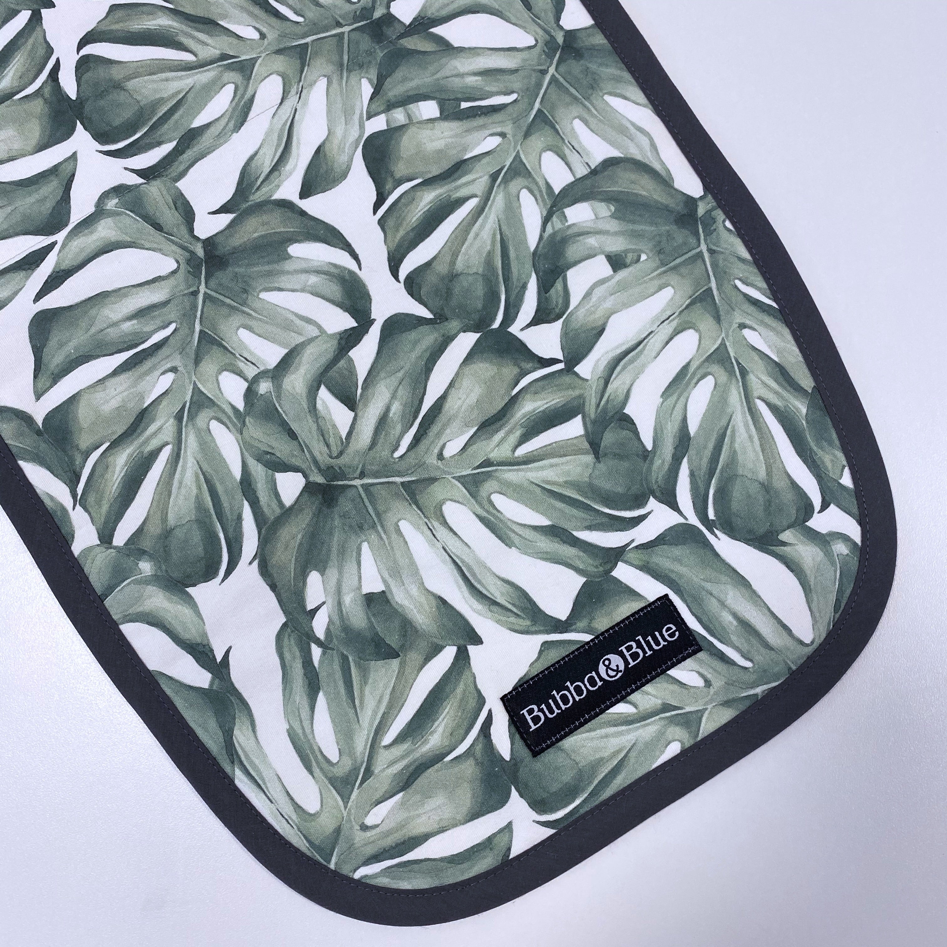 Uppababy vista stroller liner in monstera leaf 🍃