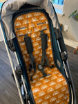 City select liner +Footmuff stroller blanket and FREE shoulder pads