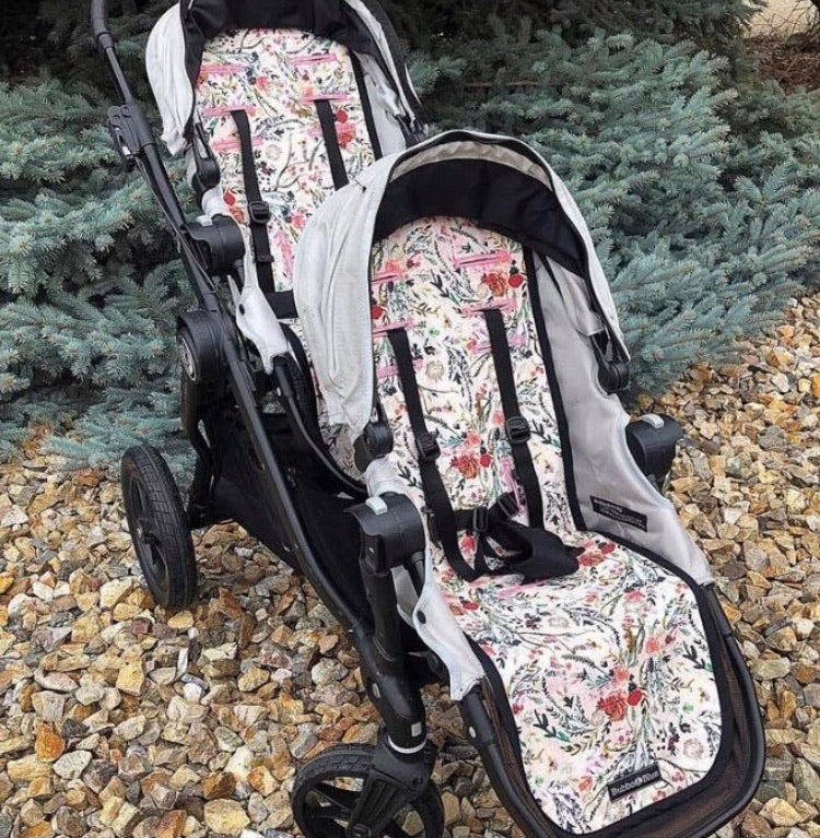 fable floral stroller set